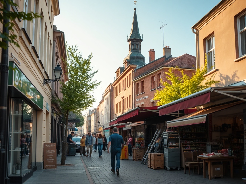 Wykres ilustrujący wzrost wynagrodzeń i bezrobocia w Toruniu na podstawie danych GUS