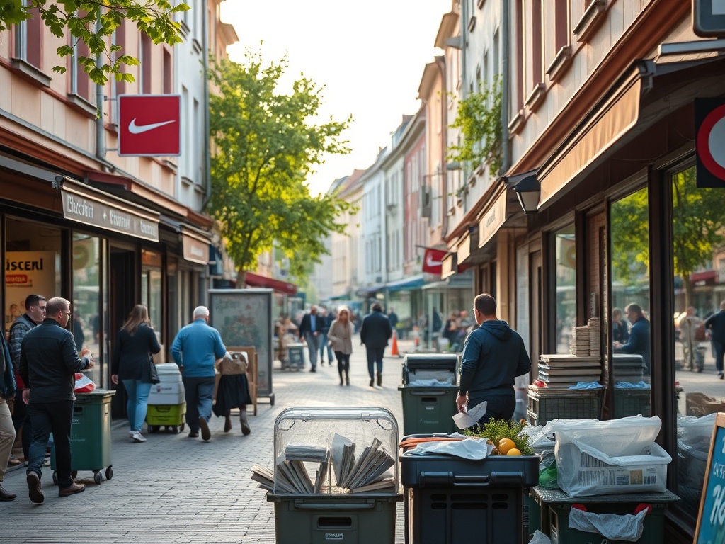Ilustracja koncepcyjna nowoczesnego budynku Centrum Czochralskiego w Toruniu.