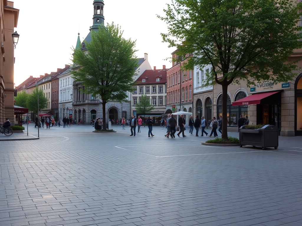 Ilustracja roweru miejskiego na tle toruńskiego ratusza, symbolizująca powrót roweru miejskiego i dyskusje o nocnej sprzedaży alkoholu w Toruniu.